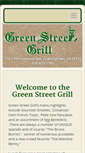 Mobile Screenshot of greenstgrill.com